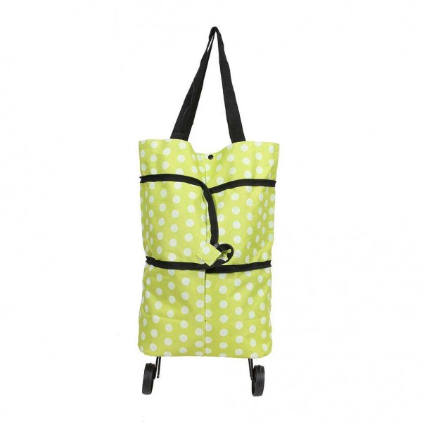 Foldable Shopping Trolley Bag Wheel Cart...