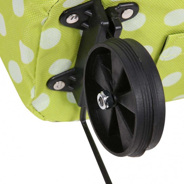 Foldable Shopping Trolley Bag Wheel Cart Tote Grocery Handbag