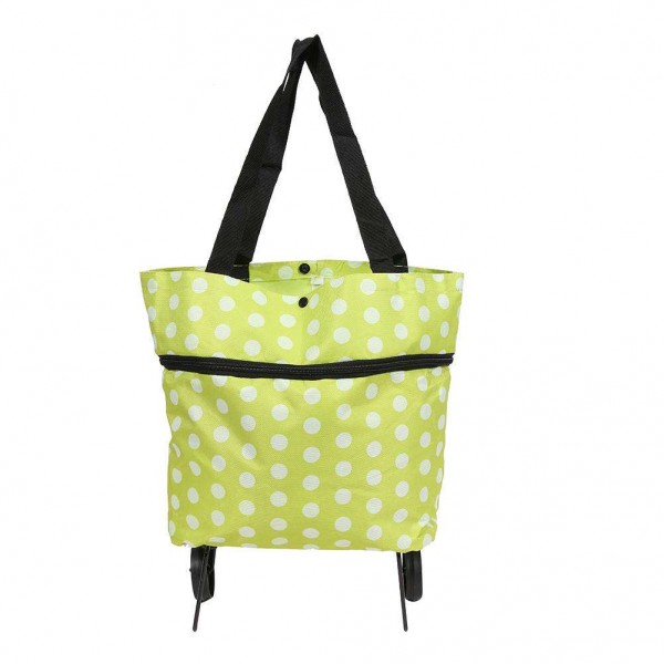 Foldable Shopping Trolley Bag Wheel Cart Tote Grocery Handbag