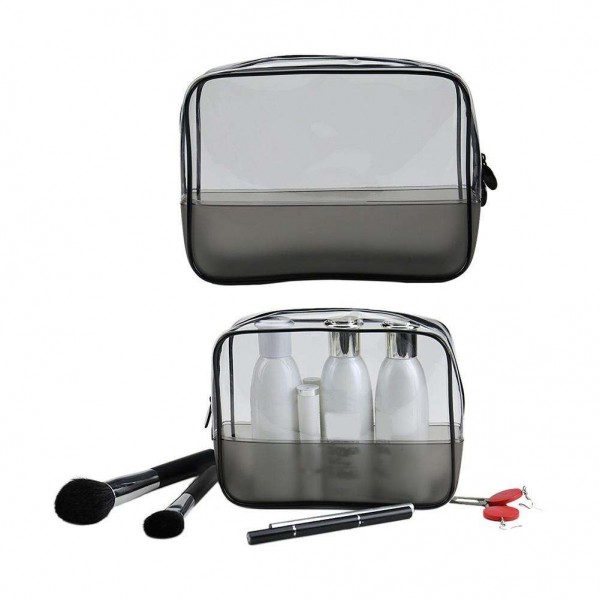 Women PVC Transparent Waterproof Plastic Travel Cosmetic Bag Storage Bag