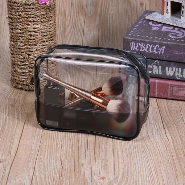 Women PVC Transparent Waterproof Plastic Travel Cosmetic Bag Storage Bag