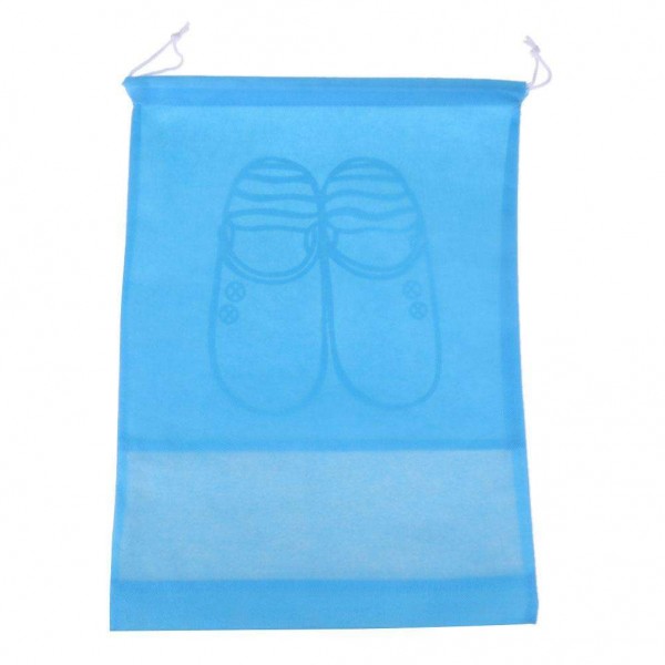 10pcs Waterproof Drawstring Shoes Storage Bags Organizer