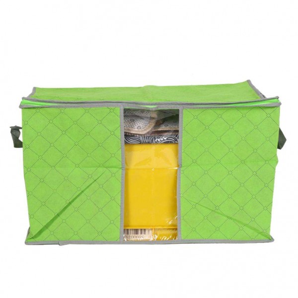 Portable Non-woven Cloth Storage Bag Clothing Quilt Organizer Box