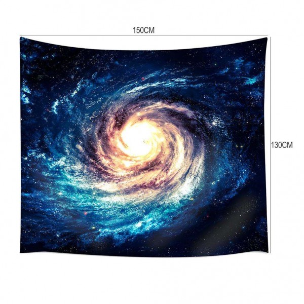 HD Digital Printing Starry Sky Wall Hanging Tapestry Tablecloth Picnic Pads