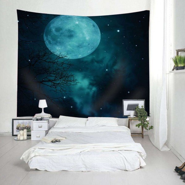 3D Starry Sky HD Digital Print Wall Hang...