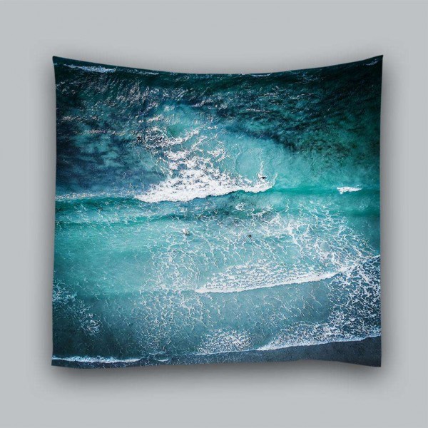 Polyester Tapestry Beach Towel Tablecloth Wall Hanging Blanket Mat