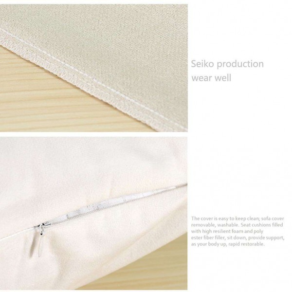 Breathable Sweat Absorption Linen Printed Pillowcase Cushion Pillow Cover