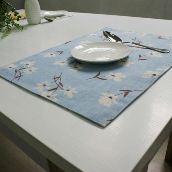 Thick Cotton Place Mat Dinner Table Heat...