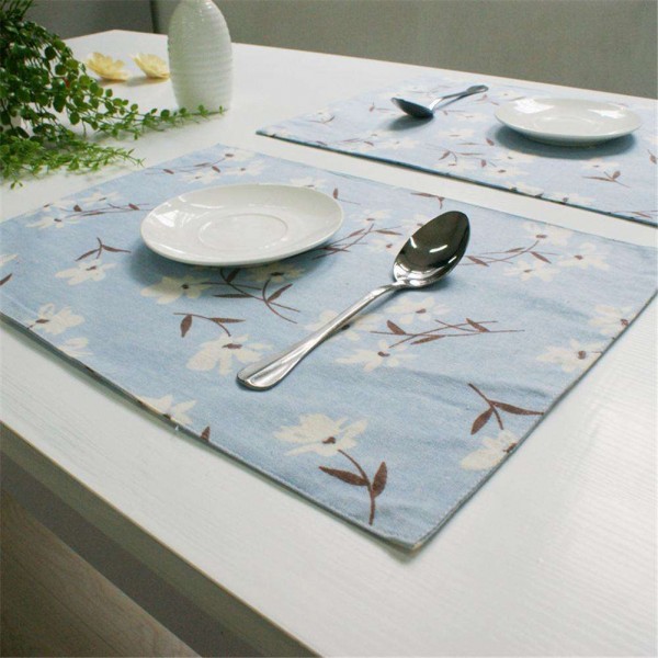 Thick Cotton Place Mat Dinner Table Heat Proof Mats Cup Pads Coaster