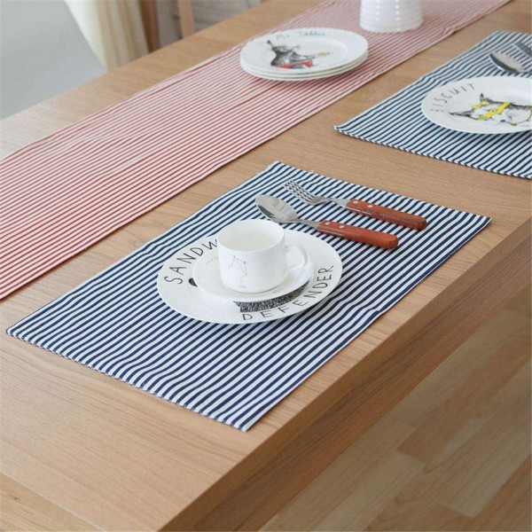 Cotton Place Mat Dinner Table Heat Proof...