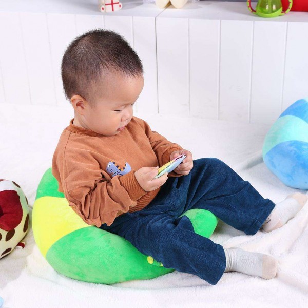 Cartoon Animal Baby Feeding Seat Sofa Infant Soft Car Sit Fill Plush Chair