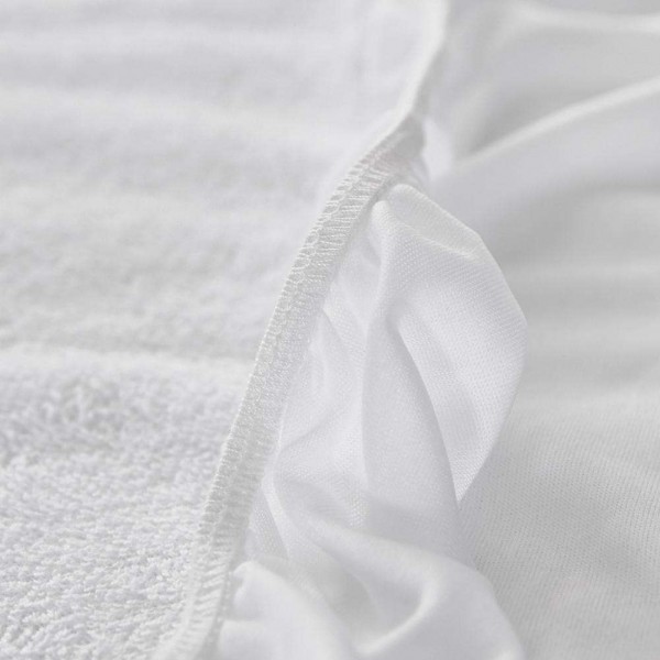 Waterproof Mattress Protector Changing Mat Fitted Sheet Solid Bedspread