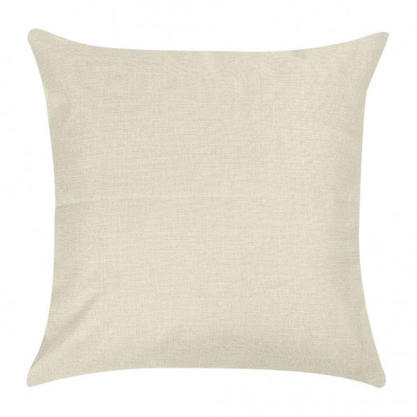 Linen Snowflake Printed Cushion Cover Sofa Car Seat Pillow Case Decor