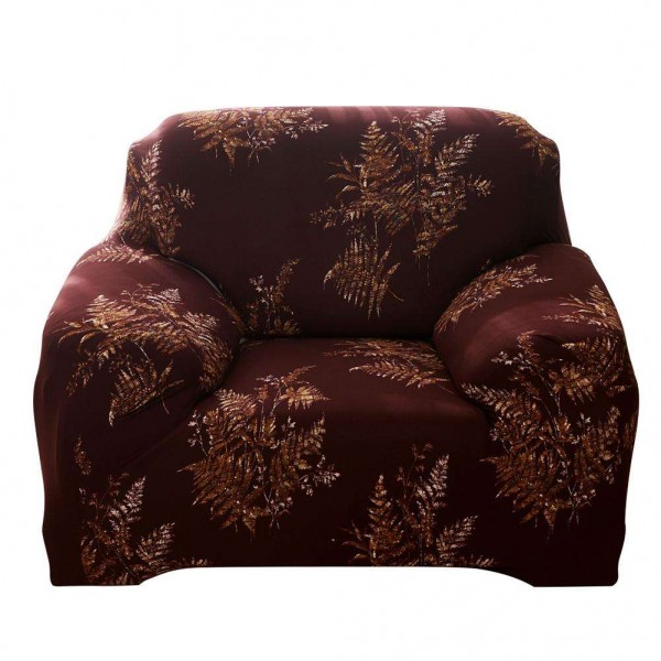 Maple Leaf Printed Tight Wrap Slipcovers...