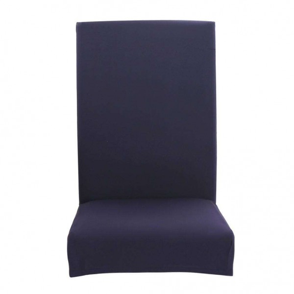 Pure Color Stretch Chair Covers Elastic Seat Case Slipcovers