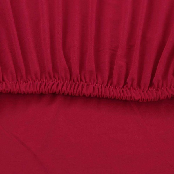 Red Color Stretch Chair Cover Elastic Seat Case Banquet Slipcover