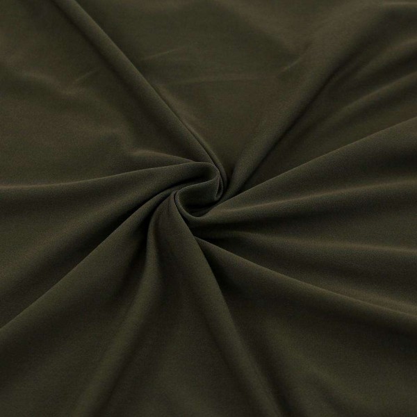 Stretch Chair Cover Pure Army Green Elastic Seat Case Slipcover