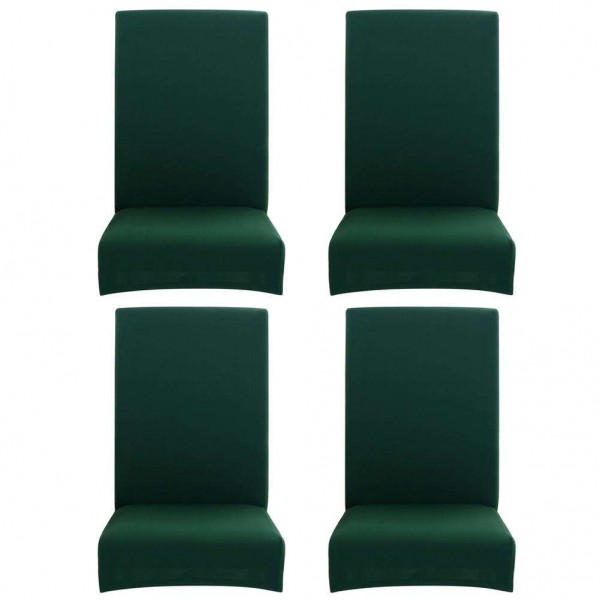 Stretch Pure Dark Green Seat Case Elasti...