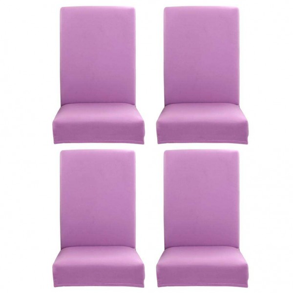 Simple Purple Stretch Seat Case Elastic ...