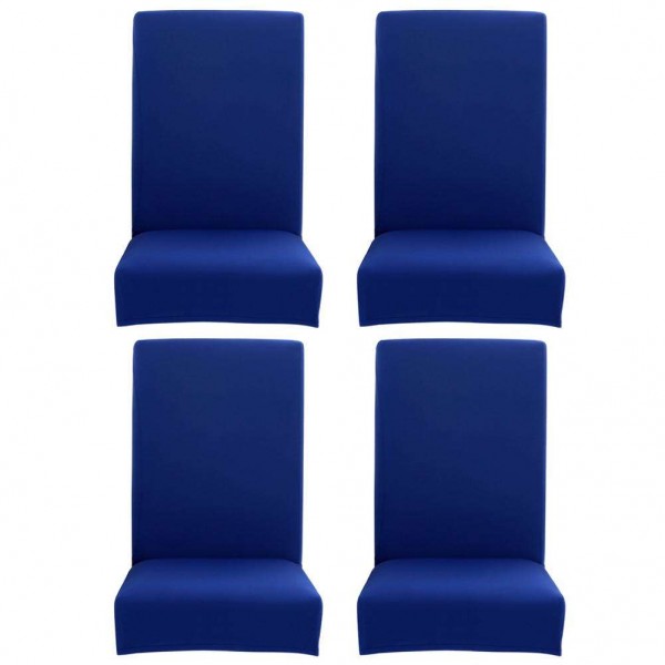 Elastic Simple Stretch Seat Case Pure Bl...