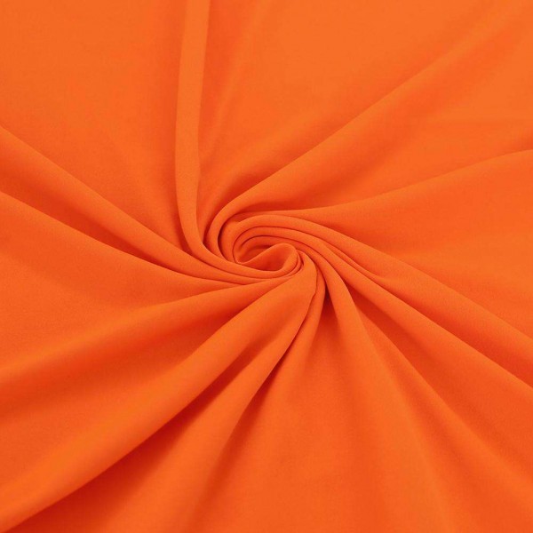 Elastic Stretch Seat Case Candy Orange Slipcover Chair Cover