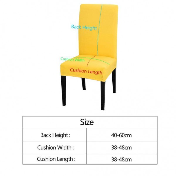 Elastic Stretch Seat Cases Candy Color Slipcover Chair Covers