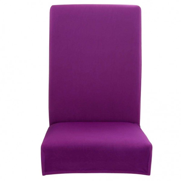 Elastic Stretch Seat Case Candy Purple Slipcover Chair Cover