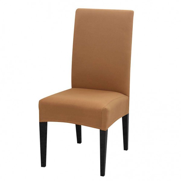 Elastic Stretch Seat Case Camel Slipcover Banquet Chair Cover