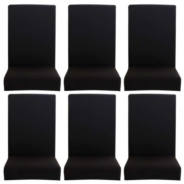 Black Elastic Stretch Seat Case Pure Hom...