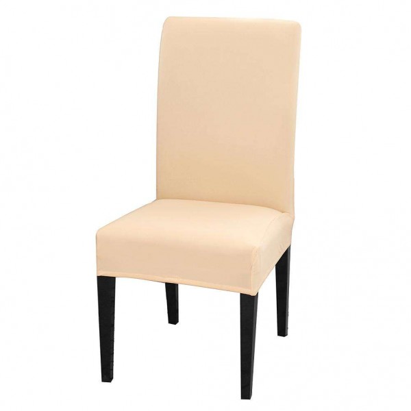 Elegant Elastic Stretch Seat Case Pure Slipcover Chair Cover