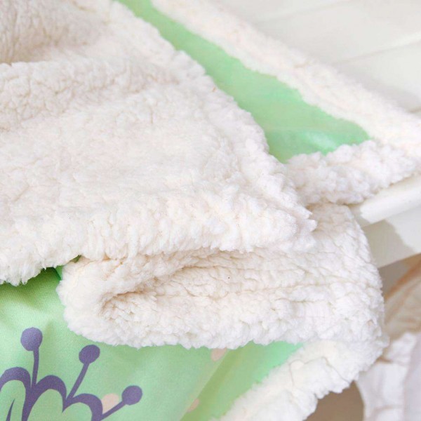 Thicken Double Layer Coral Fleece Kids Bedding Blanket